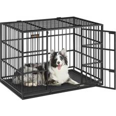 Feandrea Heavy-Duty Dog Crate for Medium