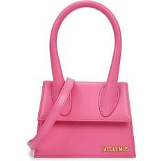 Jacquemus Le Chiquito Moyen Pink Leather top Handle bag