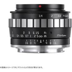 TTArtisan 23mm f/1.4 for fujifilm mount camera =black silver=