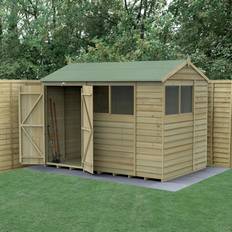 Garden shed 10 x 6 Forest Garden 4LIFE Reverse Shed 10x6 No Installation (Building Area )