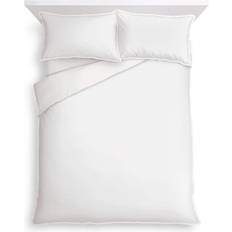 Tesco Oxford Edge Duvet Cover White