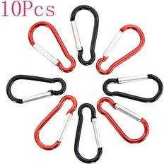 Pink Carabiners & Quickdraws Cheers.US Sold by: Pink Season, Cheers.US Pcs Spring Snap Hooks Carabiner Aluminum Alloy Heavy Duty Carabiner Clips Assorted Sizes for Camping Fishing Hiking Traveling Backpack Keychain