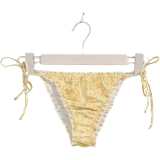 Gina Tricot Soft Flounce Bikini Brief - Yellow Ditsy