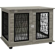 Pawhut Dog Crate Furniture, End