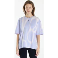 Batik T-shirts adidas Originals Oversized T-shirt lilla batik