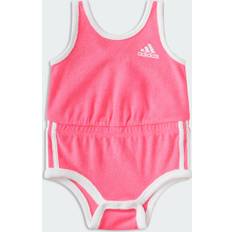 Adidas 1-3M Jumpsuits Adidas Girls' Terry Cloth rompers