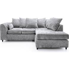 Harriet Crushed Chenille Light Grey