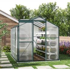 Polycarbonate Transparent Greenhouse with Frame