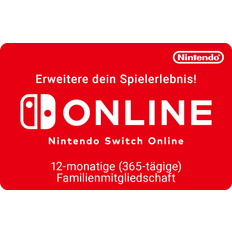 Nintendo Switch Online 12 Month Family Membership