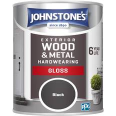 Johnstone's Exterior Hardwearing Gloss Black