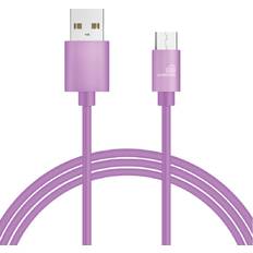 Purple, 2m USB TYPE C CHARGE CABLE FOR PS5