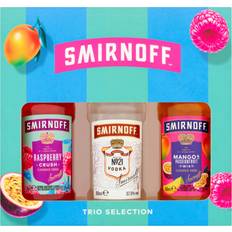 Beer & Spirits Smirnoff Trio Selection Flavoured Vodka 5cl x 3 Gift Set