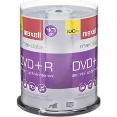 Optical Storage Maxell DVD R 4.7GB, 16x, Write-Once Recordable Disc Spindle Pack of 100 639016