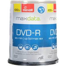 Optical Storage Maxell 4.7GB DVD-R 16x Disc 100-Pack Spindle 638014