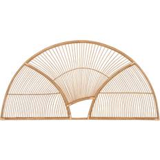 160 cm Sengegavle Home ESPRIT Bamboo Rattan Sengegavl 160cm