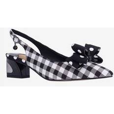 Shoes Women's Kimma Pump by J. Renee in Black White Size M