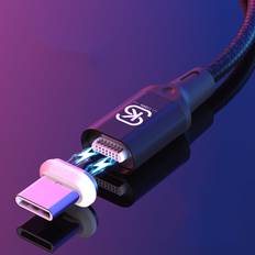 Bakeey 5A Magnetic Super Charging Type C Micro USB Data Cable for Samsung S20 Huawei Matebook Notebook LG