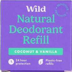 Wild Natural Deodorant Refill Sensitive Coconut & Vanilla 40g