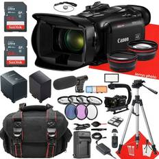 Camcorders Canon Sold by: Jerry's Photo, Vixia HF G70 UHD 4K Camcorder 2PC 64 GB Memory Extra Battery Filters Shotgun Video Microphone U-Grip Handle More 29pc Bundle