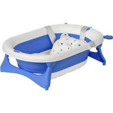 Foldable Baby Bathtubs Homcom Foldable Baby Bath Tub