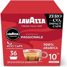 Vegetarian K-cups & Coffee Pods Lavazza A Modo Mio Passionale Capsule 270g 36pcs