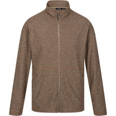 Bekleidung Regatta Men's Mens Edley Marl Full Zip Fleece Jacket Tan