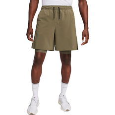 Nike Unlimited Men's Dri-FIT 7" 2-in-1 Versatile Shorts - Medium Olive/Black