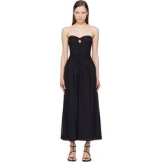 Long Dresses - Puff Sleeve BEC BRIDGE Black Palmer Maxi Dress