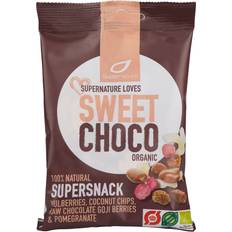 Sjokolade Snacks Supernature Sweet Choco 60g 1pakk