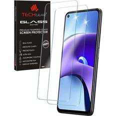 Screen Protectors TechGear 2 Pack of GLASS Edition for Xiaomi Redmi Note 9T 5G & Redmi Note 9, Tempered Glass Screen Protectors Cover [9H Hardness] [No-Bubble]