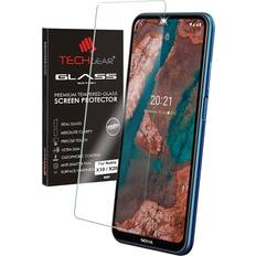 TechGear GLASS Edition Compatible with Nokia X10 Nokia X20, Tempered Glass Screen Protector Cover [9H Hardness] [No-Bubble]