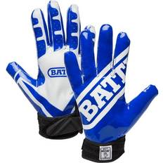 Football Battle Sports Receivers Ultra-Stick Football Gloves Blue/White