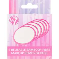 W7 Makeup Removers W7 6 Reusable Bamboo Fibre Makeup Remover Pads