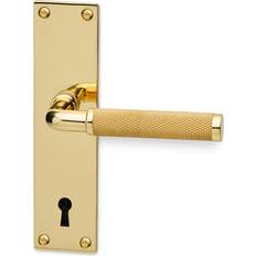 Messing Dør stopper Habo DØRGREB LEXINGTON INCL LANGSKILT MESSING