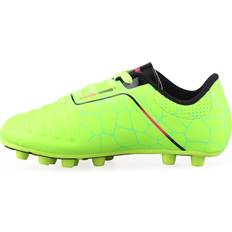 Football Shoes Vizari Vizari Kids Catalina Junior Firm Ground Outdoor Soccer Shoes/Cleats for Boys and Girls- Green/Black/Fuschia