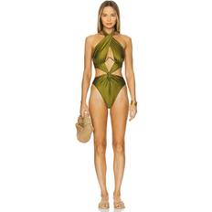 XXL Trajes de baño Andrea Iyamah Nayo One Piece Swimsuit - Emerald