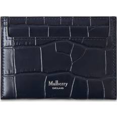 Mulberry Card Cases Mulberry Slip Matte Small Croc Card Holder, Night Sky