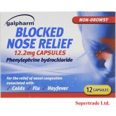 Medicines Blocked Nose Relief Non-Drowsy Colds Flu