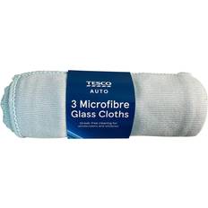 Tesco Microfibre Glass Cloths 3 Pack