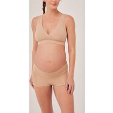 pact Maternity Nursing Bralette Champagne Medium