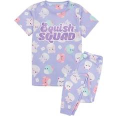 Purple Pyjamases Squishmallows Childrens Pajamas Set 10-11 - Purple