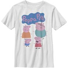 Peppa Pig T-shirts Children's Clothing Mad Engine Youth White Peppa Pig Family T-Shirt