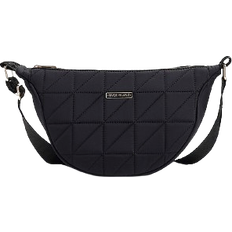 River Island Soft Quilted Cross Body Bag - Black