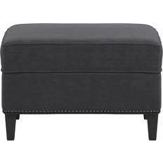 Dunelm Atticus Linen Blend Foot Stool