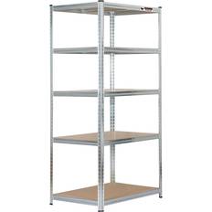 Rhino Racking 10 Bays|180x90x60cm |Galvanised Shelving System