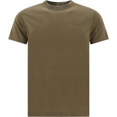 Off-White Tops Off-White Diag Tab Slim Fit Army Green T-Shirt