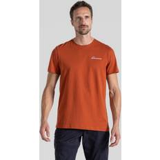 Craghoppers Tops Craghoppers Men's Lucent Short Sleeved T-Shirt Red Beach-2XL