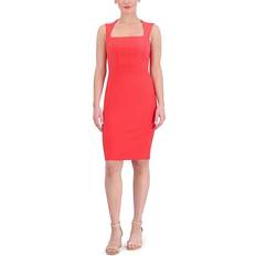 High Collar - Short Dresses Vince Camuto Signature Stretch Crepe Body-con Dress