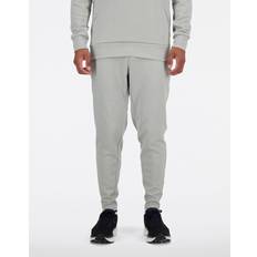 New Balance Herr Byxor New Balance Män Tech Knit Pant Grey Poly Knit