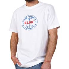 ELSK Statement Globe T-shirt XXL, white